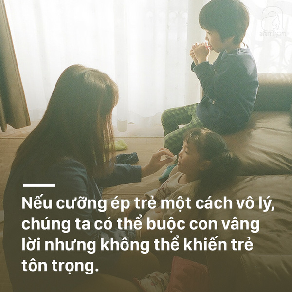Dạy con ngoan ngoãn, nghe lời